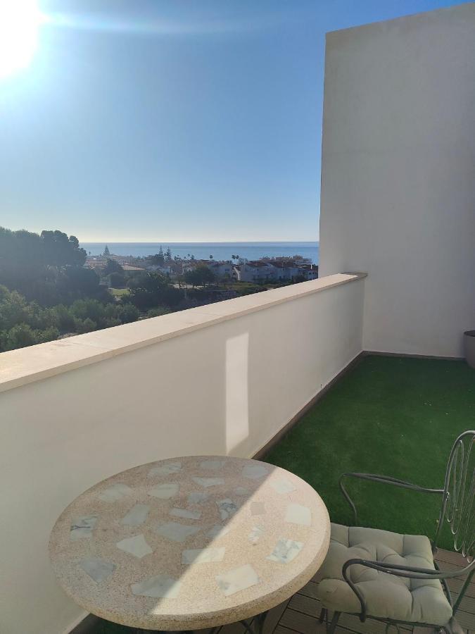 Atico Con Piscina, Golf, Vistas Al Mar Διαμέρισμα Torre de Benagalbοn Εξωτερικό φωτογραφία