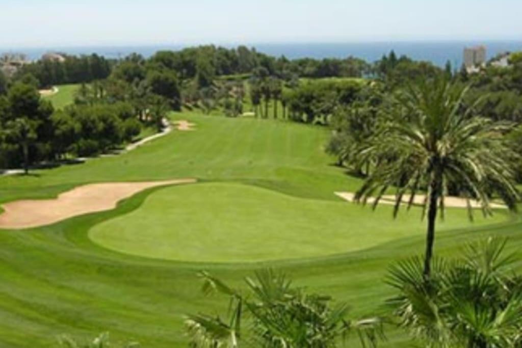 Atico Con Piscina, Golf, Vistas Al Mar Διαμέρισμα Torre de Benagalbοn Εξωτερικό φωτογραφία