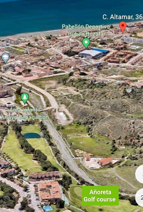 Atico Con Piscina, Golf, Vistas Al Mar Διαμέρισμα Torre de Benagalbοn Εξωτερικό φωτογραφία